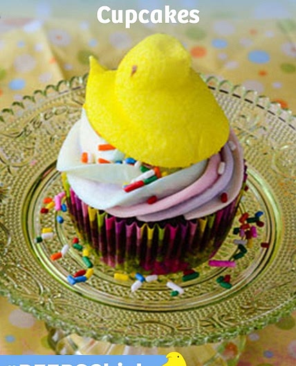peeps smore cupcake