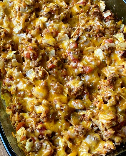 Easy Cajun Cabbage Casserole