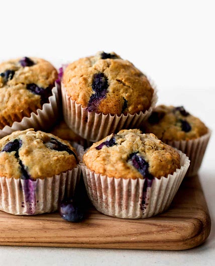 Blueberry Oatmeal Muffins