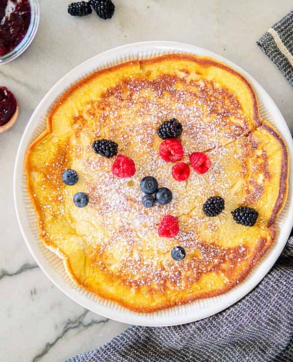 Traditional German Pancakes (Pfannkuchen)