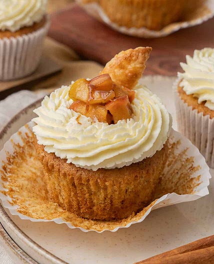 Apple Pie Cupcakes