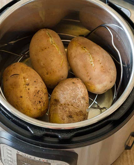Instant Pot Baked Potatoes Recipe