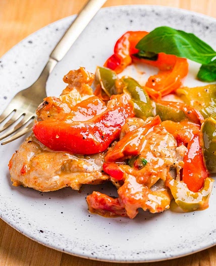 Chicken and Peppers