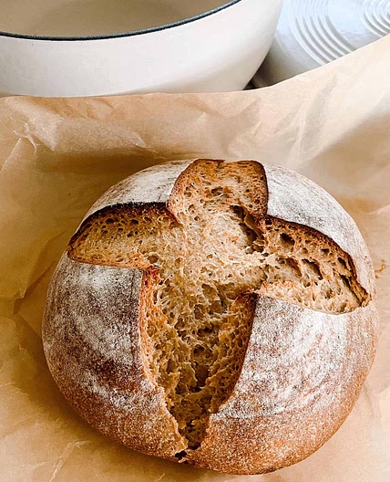 Whole Wheat Sourdough Bread