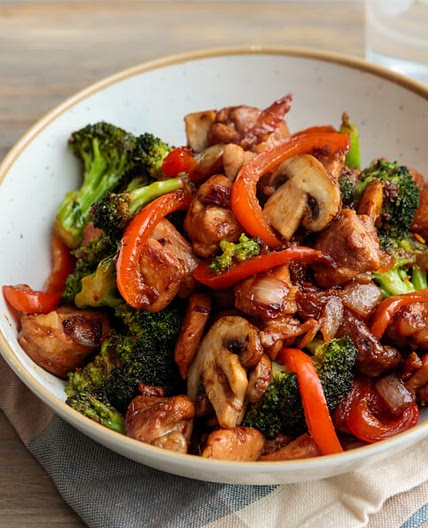 Keto Chicken Stir Fry
