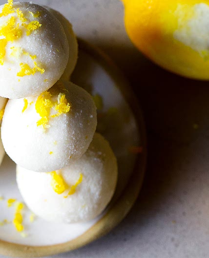 Dairy-Free Keto Lemon Fat Bombs