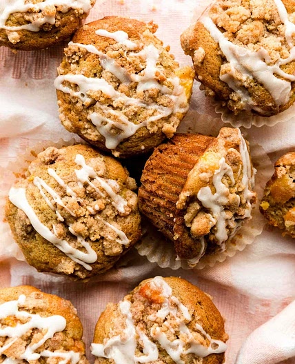 Peach Streusel Muffins