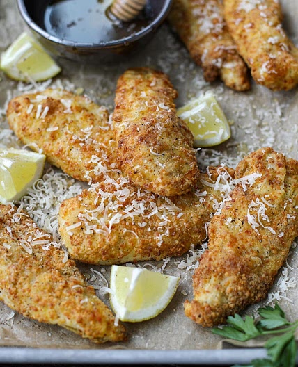 Air Fryer Cacio-e-Pepe style Chicken Tenders