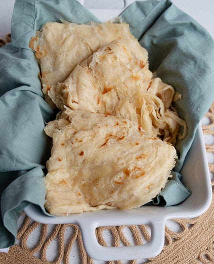 Easy Guyanese Oil Roti (Paratha)
