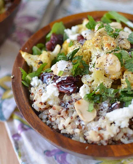 Vegetarian Cauliflower Rice Bowl