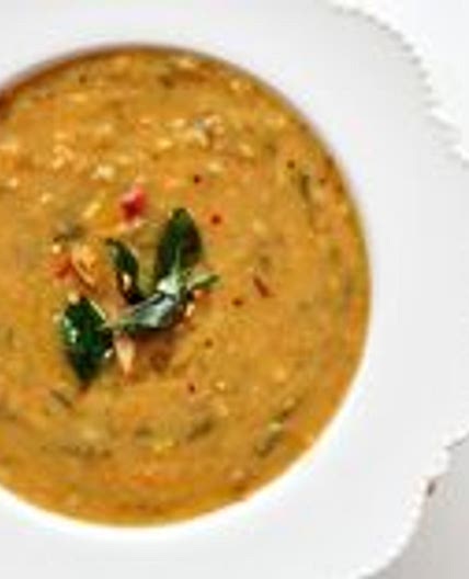 Andhra Style Pappu Charu Recipe (Lentil Soup Style Curry)