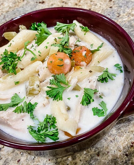 Creamy Chicken Noodle Soup