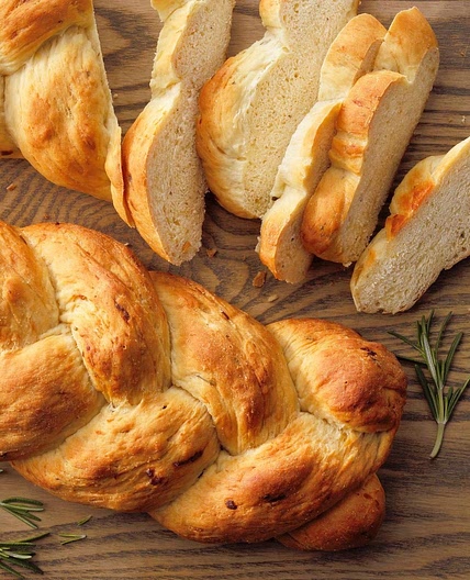 Rosemary Garlic Braid