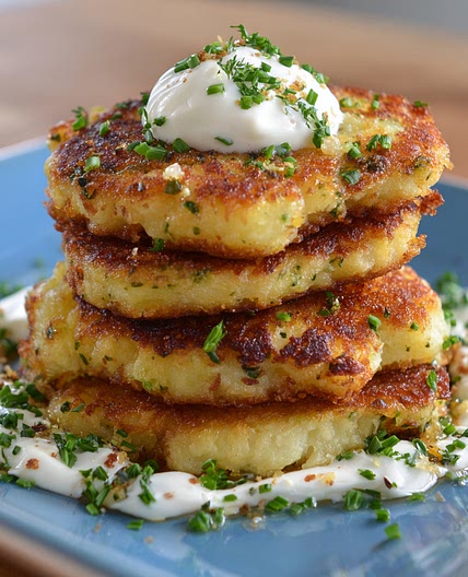 Mashed Potato Pancakes