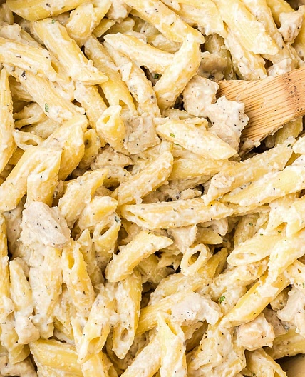 Chicken Penne Alfredo