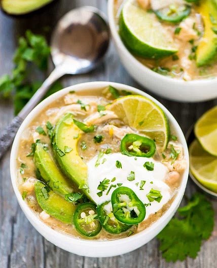 Crockpot White Chicken Chili