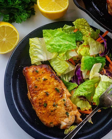 Lemon Garlic Pork Chops