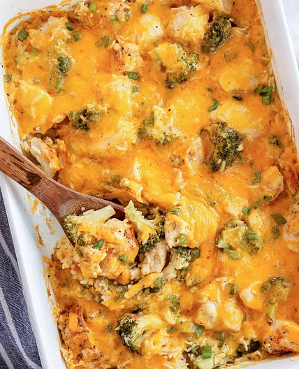 Chicken Broccoli Rice Bake