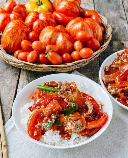 Beef Tomato Stir-fry