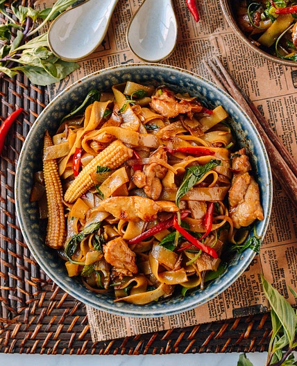 Drunken Noodles (Pad Kee Mao)