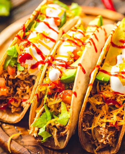 Crock Pot Chicken Tacos Recipe