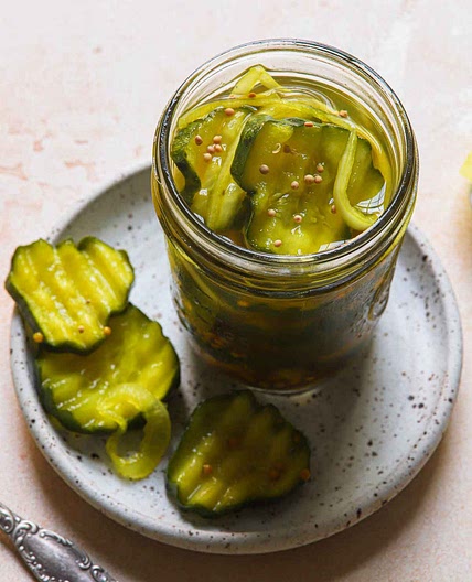 Refrigerator Bread and Butter Pickles