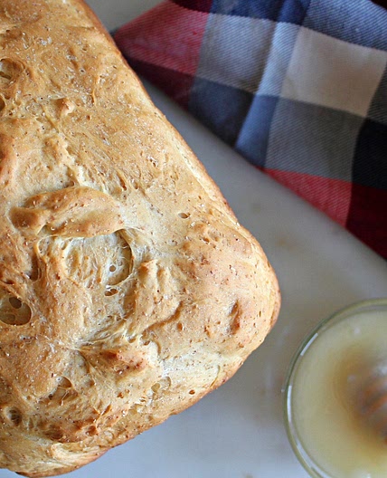 Honey Whole Wheat Bread Recipe