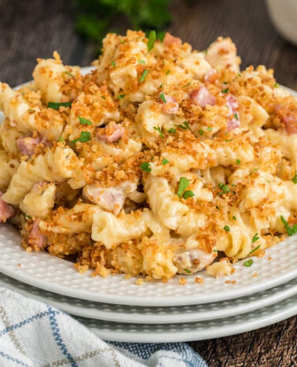 Instant Pot Chicken Cordon Bleu Casserole