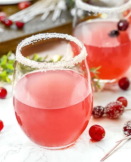 Cranberry Ginger Sparkling Punch Recipe