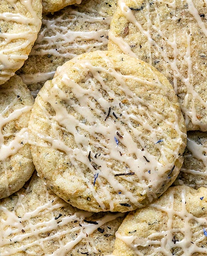 Vegan Earl Grey Sugar Cookies