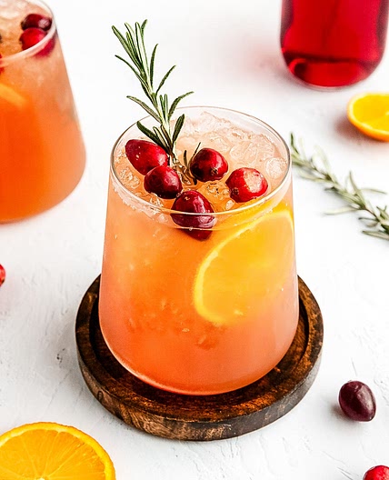 Cranberry Orange Mocktail