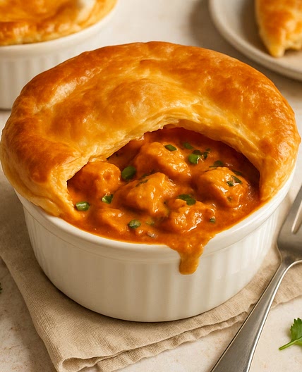 Butter Chicken Pot Pie