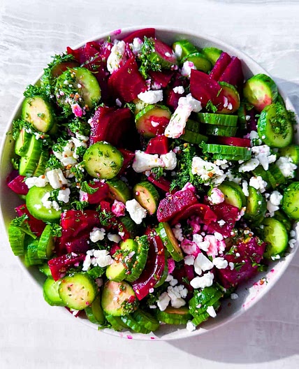 Cucumber Beet Salad