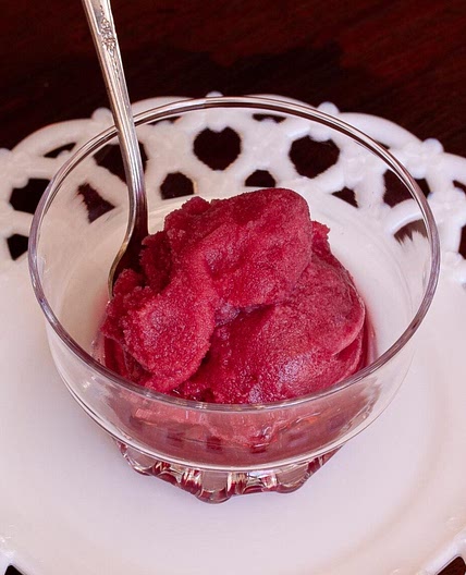 Pomegranate Sorbet