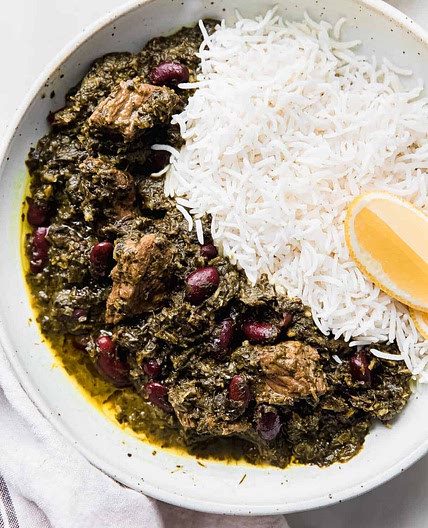 Ghormeh Sabzi (Persian Herb Stew)