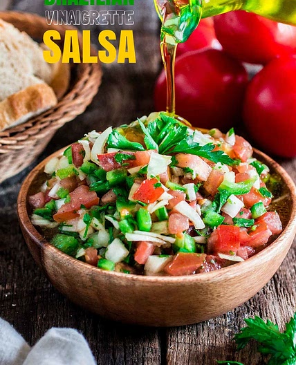 Brazilian Vinaigrette Salsa