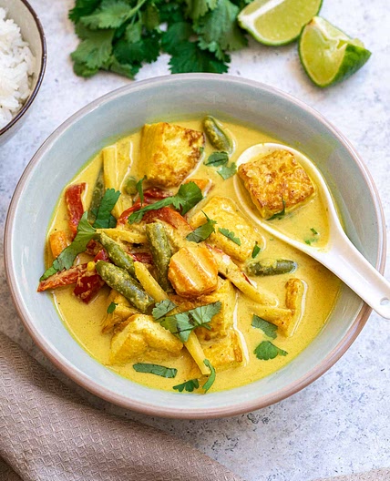 Vegan Thai Yellow Curry