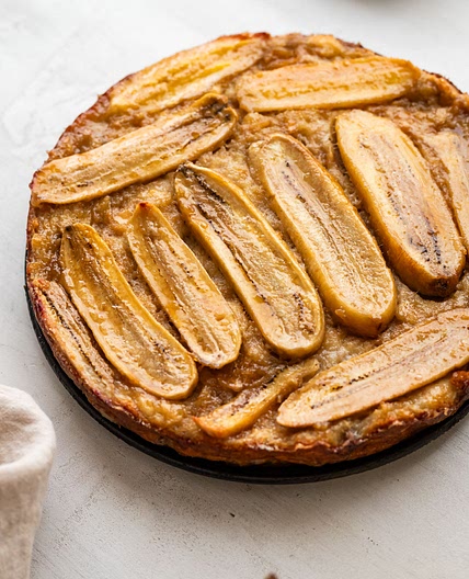 Baked Vietnamese Banana Cake (Banh Chuoi)