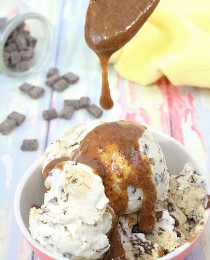 Homemade Caramel Magic Shell (Vegan)