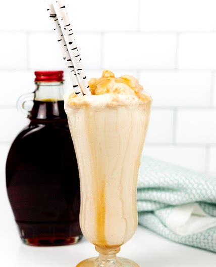 Maple Bourbon Milkshake