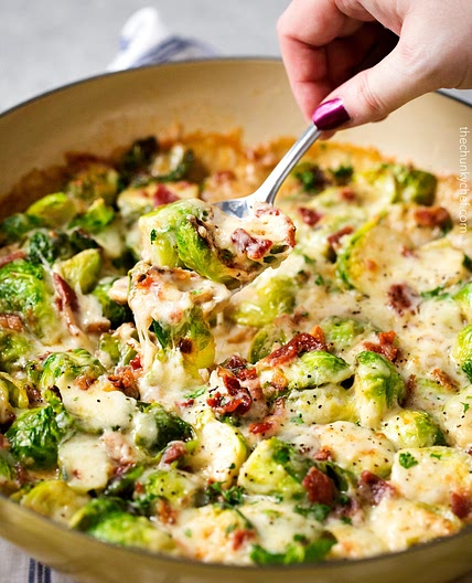 Brussels Sprouts Gratin