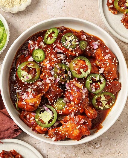 Sweet and Sour Chicken Wings