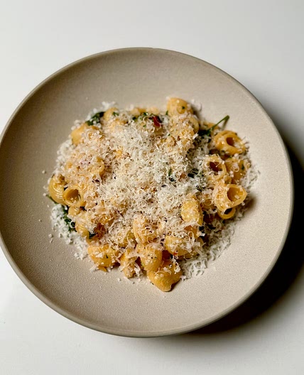 Calabrian Chili Spinach Pasta