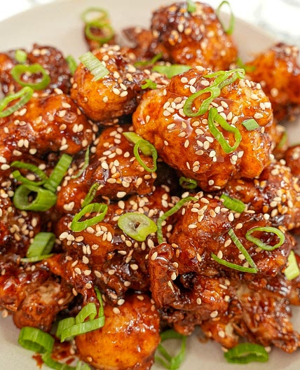 Korean Fried Cauliflower (VIDEO)