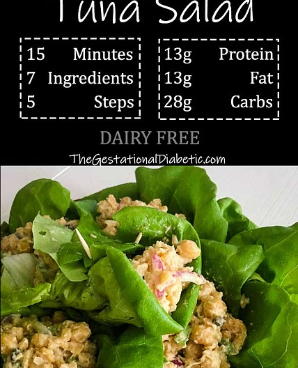 Low Carb Vegan Tuna Salad Wraps