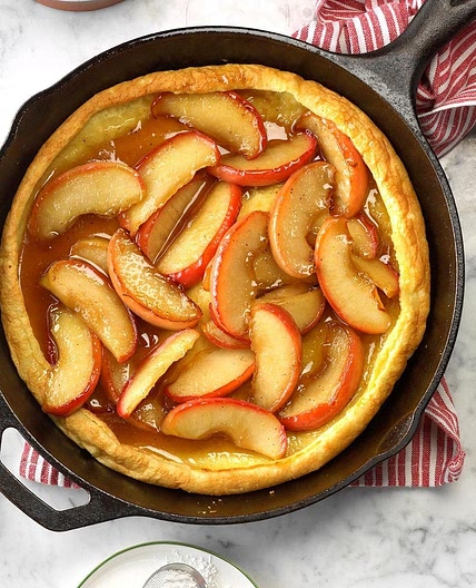 Apple-Honey Dutch Baby