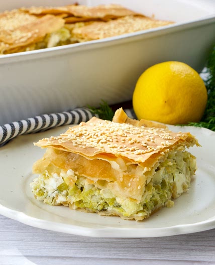 Greek Leek Pie (Prasopita)