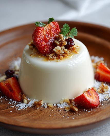 Vanilla Yoghurt Panna Cotta