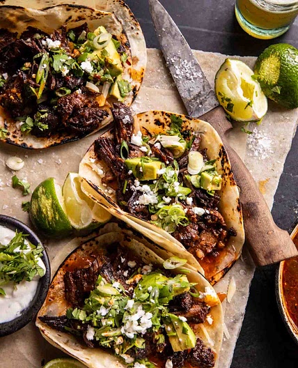 Crockpot Chipotle Honey Pot Roast Tacos