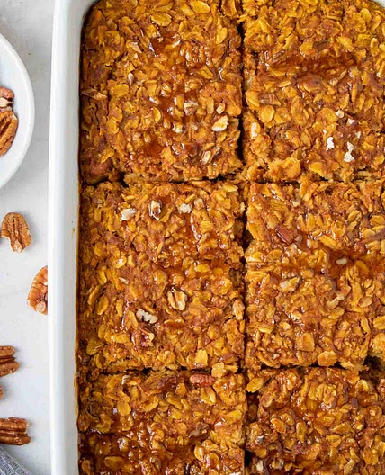 Pumpkin Baked Oatmeal